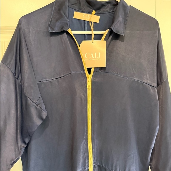 NWT Women’s CALI DREAMING Flightsuit- French Navy. Size Small - Picture 9 of 11